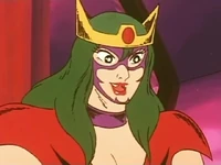 UFOWarriorDaiApolonJoket03.jpg (57 KB) Joket looks down at the kneeling Balai