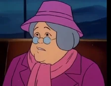 The evil spy disguised as Beatrice Whimsey