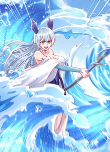 "Resistance is futile. In the face of merciless waves all life will perish!"