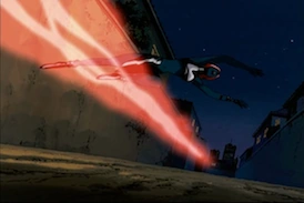 Cyclops ejects and shows her how strong he can be