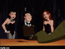 2j34t5.gif (2.14 MB) Penguin and his Henchwomen makes a deal with Killer Corc and two-face