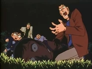 Chikako after her body is discovered