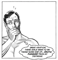 Tess Kaylee Superguy vs Teen Terrors Page 13.jpg (420 KB) The girls derive sexual pleasure from his predicament