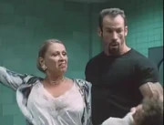 Knull brutally back-hands a girl.