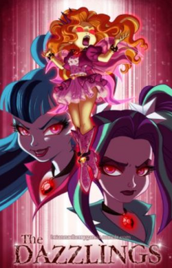 Dazzlings (My Little Pony: Equestria Girls - Rainbow Rocks), The Female  Villains Wiki