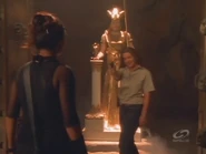 Revealing her intention to kills Sydney when she won't need her anymore "Put the necklace on her." "But I'll die without it". "You'll die either way."