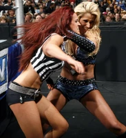 Smackdown 26th December 2008: Michelle turning heel and attacking Maria after losing the Divas Championship