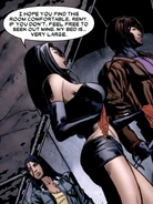 Asking Gambit to sleep with her