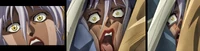 Crushed due to her own magnetic powers. The same fate intended for heroes.