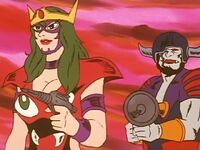 UFOWarriorDaiApolonJoket26.jpg (85 KB) Joket holds the heroes at gunpoint, and tells them to jump to their death below