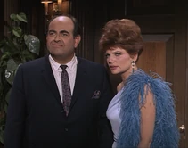 Before being taken away to jail, Tracy asks how Smart survived her poison.