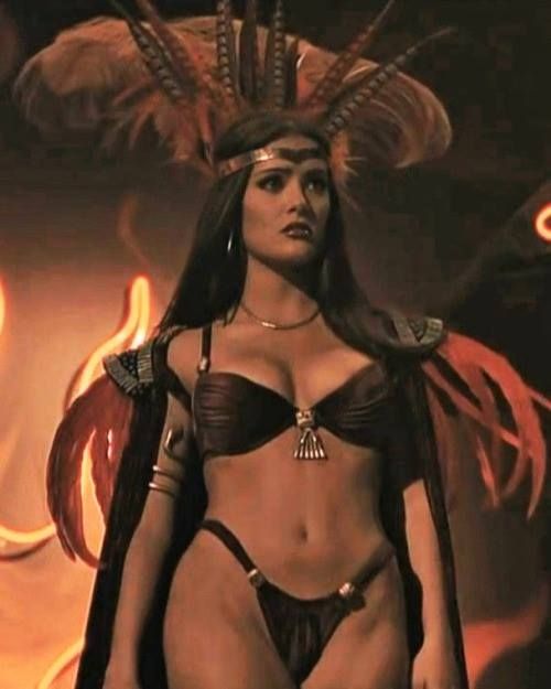 from dusk till dawn salma hayek snake