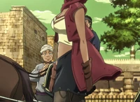 A still not fully relealed Mariah revels in the gaze of local onlookers