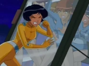 Alex trying to ward them off