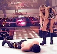 RAW 8th October 2001: Laughing at a fallen Tajiri