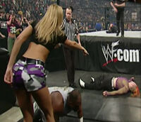 No Way Out 2002: Taunting a fallen Jeff Hardy