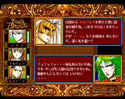 Mocking Mordred's newfound change of heart.