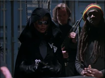 Medusa convenes a meeting aboard her ship