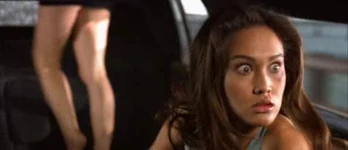 Naturally, she is horrified.