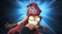 Excitingly springs her final death trap