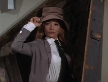 Setting out on her mission...