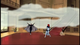 "I don't know why you've chosen to attack me. You're trespassing on my home." - Storm