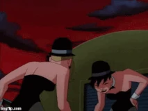 2j33wq.gif (2.53 MB) Roxy pushes the poor girls butts and send them flying