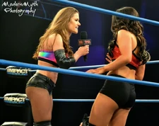 The evil Brooke bullying Deonna Purrazzo @ Knockouts Knockdown 2