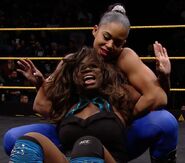 Bianca vs Luscious Latasha Allsopp on NXT