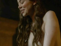 Taunting her victim by whispering in his ear "bye love"