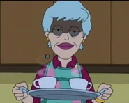 Marylin as she prepares to poison Eddie