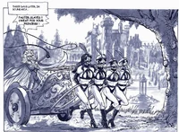 Later humilitations (further comic): Using as pony-girl...