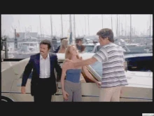 Caroline and the rest of the gang taken away under arrest gif