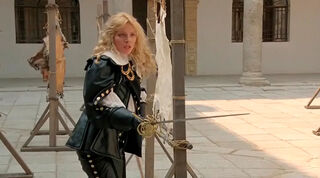 Justine de Winter (played by Kim Cattrall) The Return of the Musketeers 805