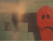 The full-force fire hose now blows the tiles off the wall!