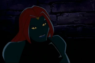 Mystique: "How sweet. Girlfriend to the rescue."