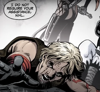 Bragging about not needing help