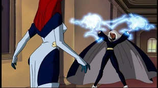 Not what she had in mind when she snuck up on Storm