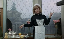 She is still pretending that nothing is happening.