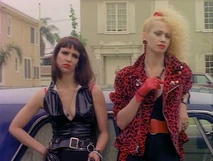 Betty (left) with Lulu (right)