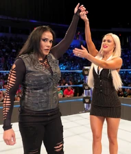 Smackdown 29th August 2017: The evil Lana manages Tamina for the first time, leading to a victory