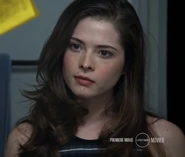 Nikki posing as Melissa