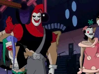 Cruel, mocking laughter