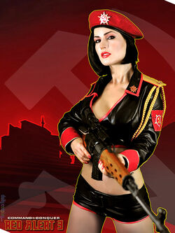 Natasha Volkova Command Conquer Red Alert 3 The Female