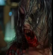 Kelly in partial werewolf form