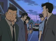 Keiko and Misao, being taken to the police station for interrogation