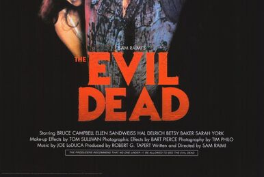  The Evil Dead : Bruce Campbell, Ellen Sandweiss, Hal