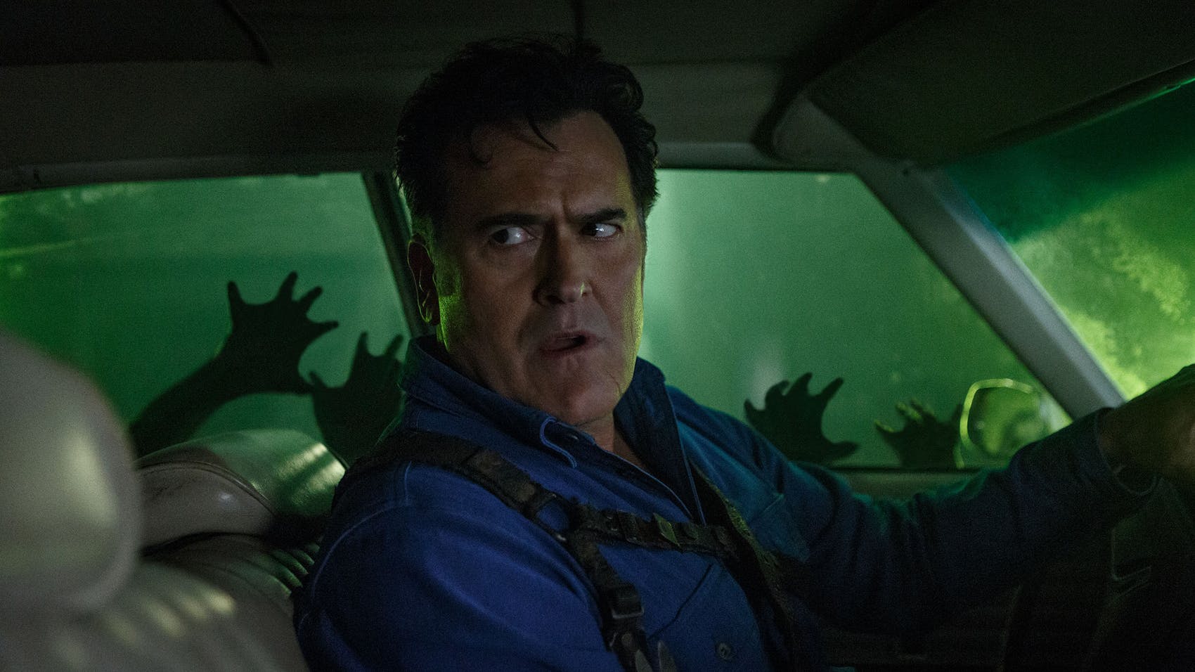 Ash Williams enters Resident Evil Village for Evil Dead mash-up