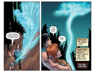 Annie Knowby releases the spirits trapped within the dagger (Evil Dead 2: Beyond Dead By Dawn #3)