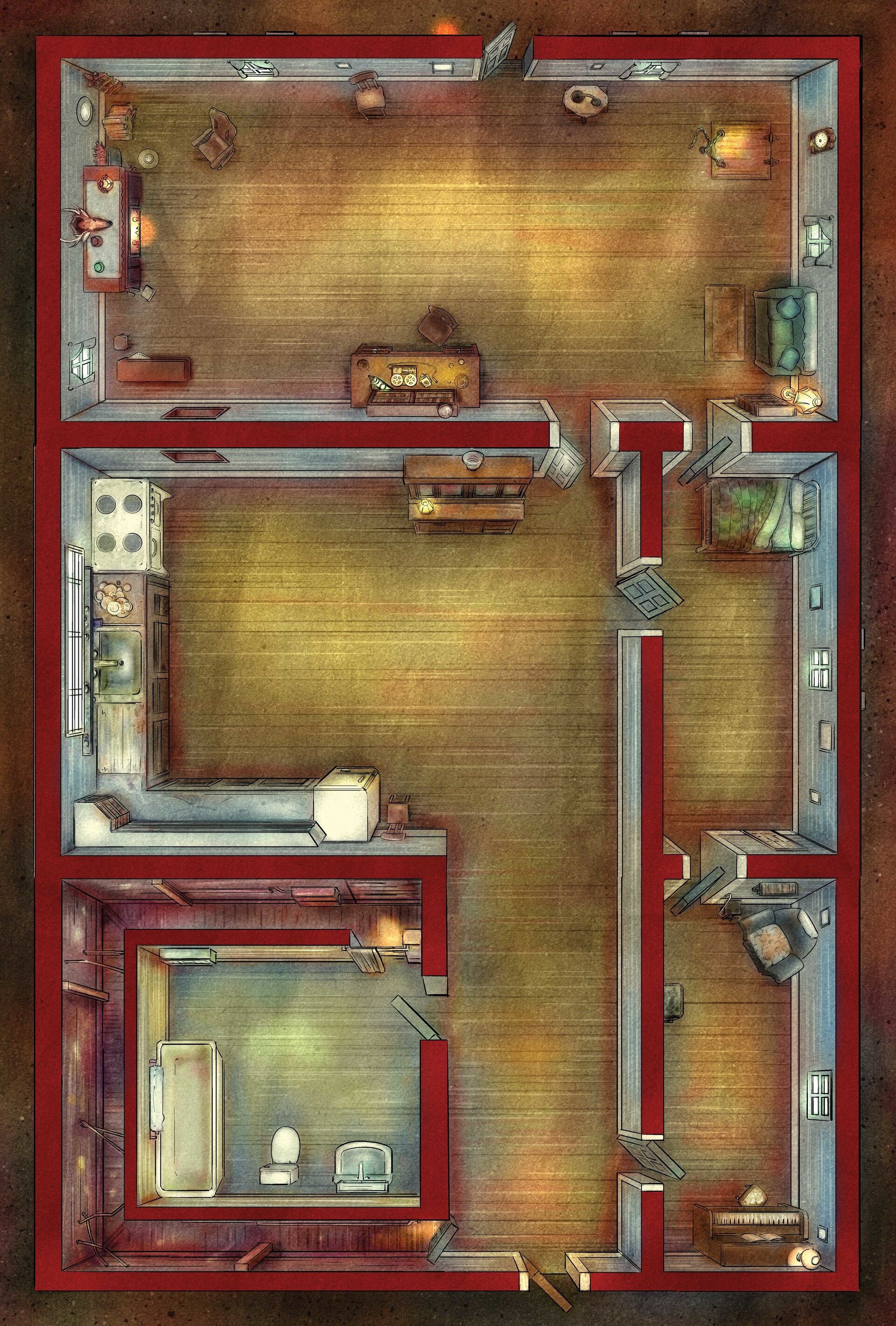 Evil Dead 2 Cabin - a map by SevenLife [wip] by EvilAshReturn on